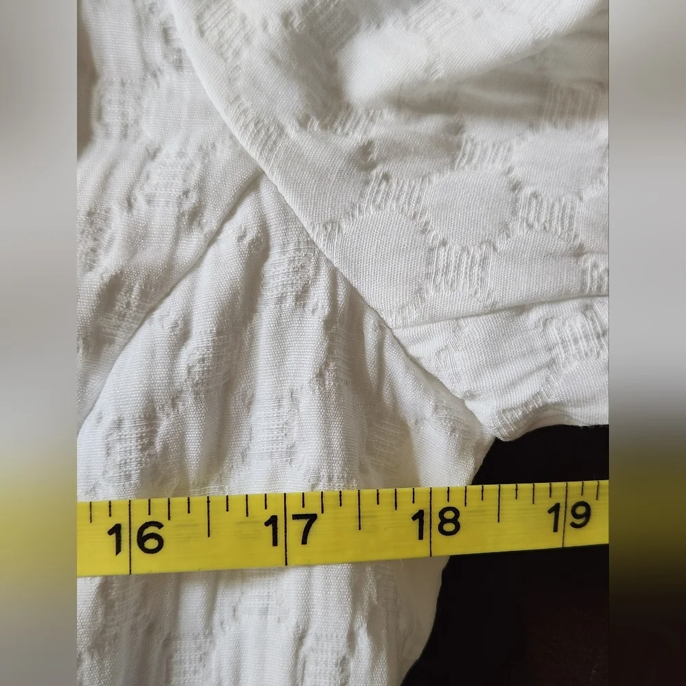 CAbi Club Double Breasted White Women's Blazer M